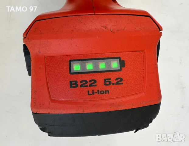 Hilti SiW 22T-A - Акумулаторен гайковерт 22V 5.2Ah перфектен!, снимка 5 - Други инструменти - 54186186