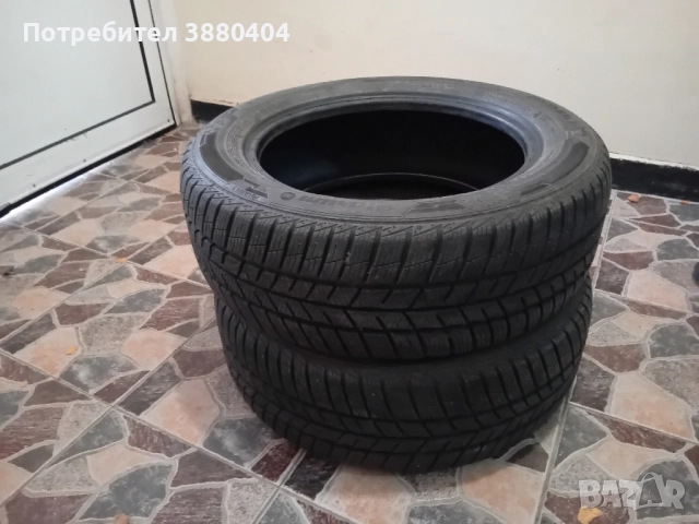 2 бр. зимни гуми 205/55R16 - отлично състояние, снимка 2 - Гуми и джанти - 52363308