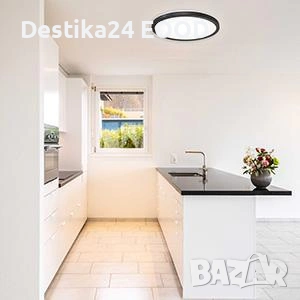 LED плафон за таван 18W Artbrite IP44 Ø29.5см, снимка 8 - Лед осветление - 53154095
