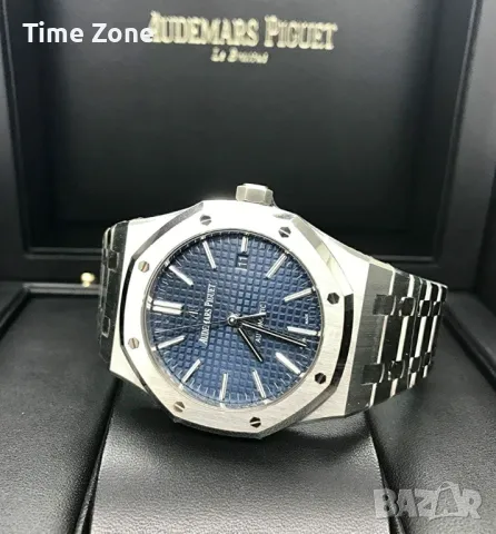 Audemars Piguet Royal Oak 41mm Steel Blue Dial Automatic Различни Варианти, снимка 5 - Мъжки - 48183763