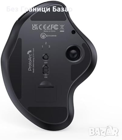 Нова Презареждаема Bluetooth тракбол мишка 5 DPI за лаптоп Pc компютър, снимка 6 - Клавиатури и мишки - 46496095