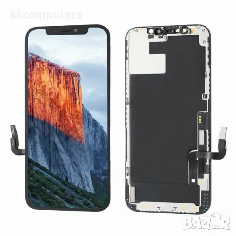 HQ OLED Съвместим LCD Дисплей за iPhone 12 Pro Max 6.7 + Тъч скрийн / Черен /, снимка 1 - Резервни части за телефони - 37716892