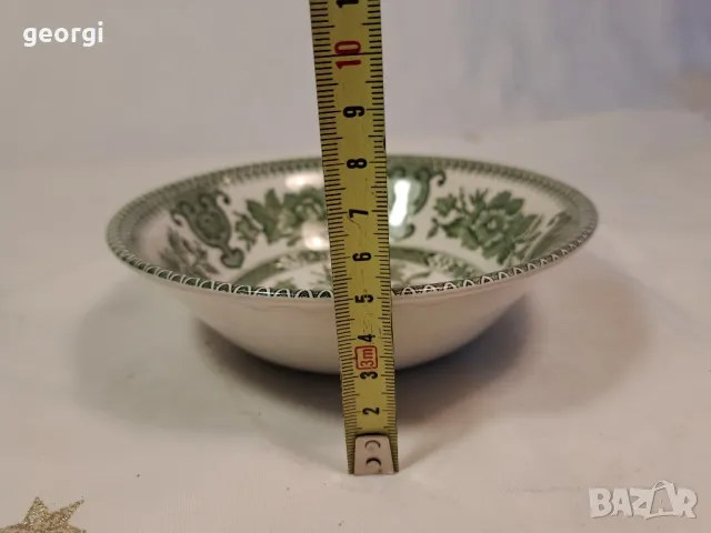 английска порцеланова купичка Ironstone Indian tree 25/4, снимка 5 - Сервизи - 50263594