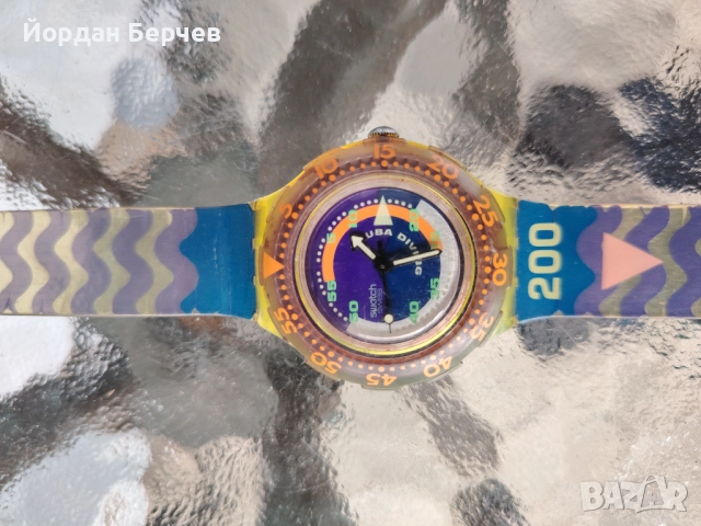 Swatch Scuba, снимка 3 - Антикварни и старинни предмети - 52949637