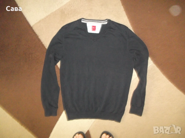 Пуловер S.OLIVER  мъжки,М, снимка 2 - Пуловери - 52124092