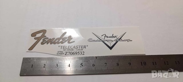 Ваденка Fender Telecaster Custom Shop, снимка 4 - Китари - 45928857