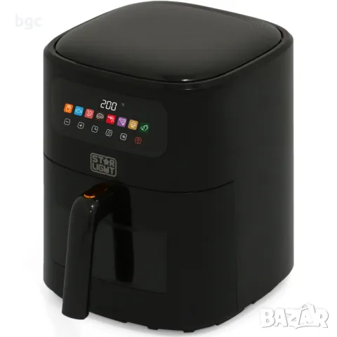 Нов Цифров Фритюрник с Горещ Въздух Star-Light Airfryer 6-та Серия , 1700W, 6 л, снимка 6 - Фритюрници - 48725661