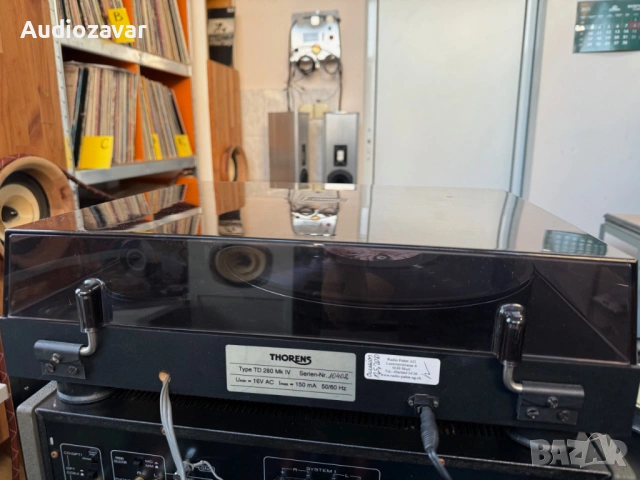 Thorens TD 280 Mk IV класически грамофон, снимка 3 - Грамофони - 53433598