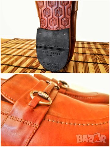 Ted Baker Daiser Burnish Loafers / 41* / обувки мокасини от естествена кожа и гьон / състояние: ново, снимка 8 - Дамски елегантни обувки - 45554748