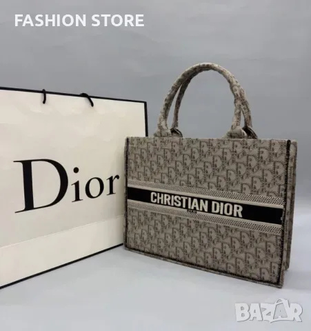 Текстилна чанта Dior, снимка 4 - Чанти - 47604630