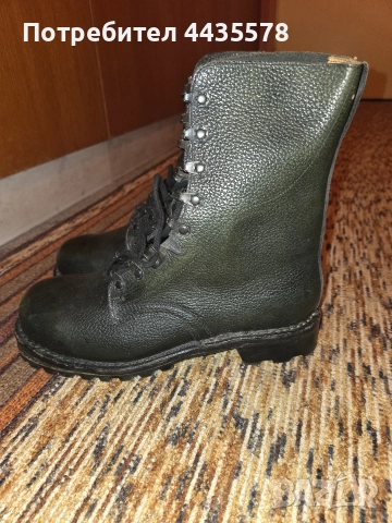 Винтидж германски военни кубинки, снимка 4 - Мъжки боти - 52886189