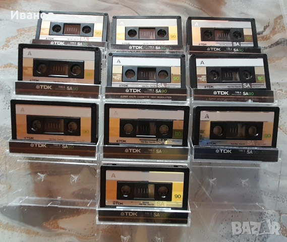 Аудио касети TDK SA - 90 мин./Gold /- хром, снимка 5 - Аудио касети - 53798462