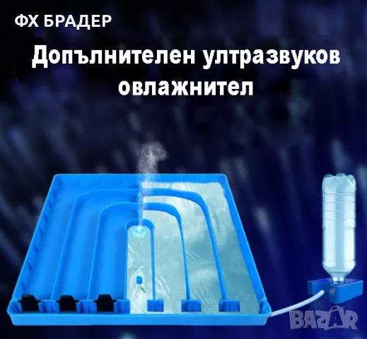 НОВО! Инкубатор за 48 бр. яйца с автоматично пълнене на вода, снимка 3 - Други стоки за животни - 49265791