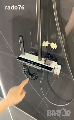 Душ комплект с дигитален дисплей, снимка 10 - Душове - 53779337