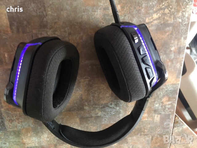 LOGITECH G935 gaming headsetas new, снимка 8 - Слушалки за компютър - 52562183