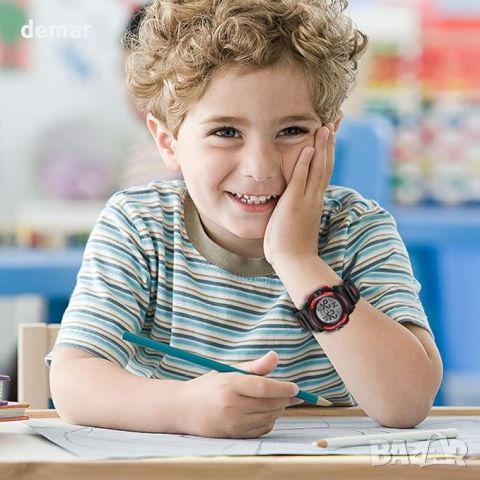 BEN NEVIS Детски часовник, цифров спортен водоустойчив за 6-15 годишни момчета, снимка 3 - Детски - 45626222
