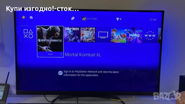 PS4 1TB с игра Mortal Kombat , снимка 4 - Игри за PlayStation - 45129919