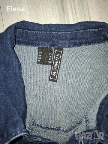 Дамски дънков гащиризон RAINBOW., снимка 4 - Гащеризони - 54299818