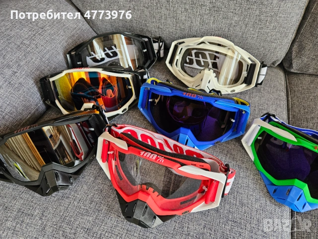 Мото очила 100%