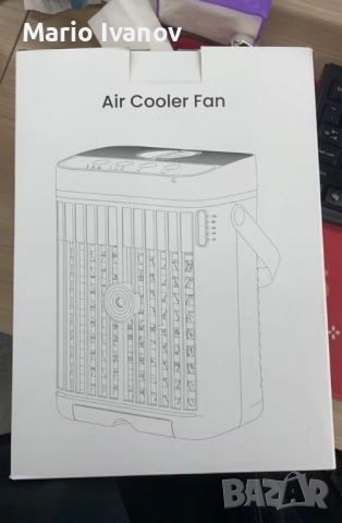 2 бр. Интелигентен мини климатик 4 в 1 – мобилно охлаждане без компромис: без маркучи, без монтаж, с, снимка 9 - Други стоки за дома - 52836483