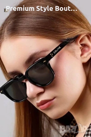 Слънчеви очила Febdi chloe celine Burberry tom ford  с черен обикновен калъф и ув защита , снимка 7 - Слънчеви и диоптрични очила - 54015957