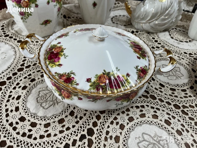 Класиката на Royal Albert серия “Old Country Roses” , снимка 4 - Съдове за готвене - 51154372