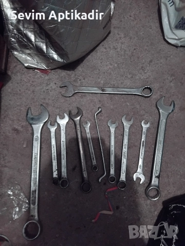 Комплект гаечени ключове, снимка 3 - Ключове - 52940477