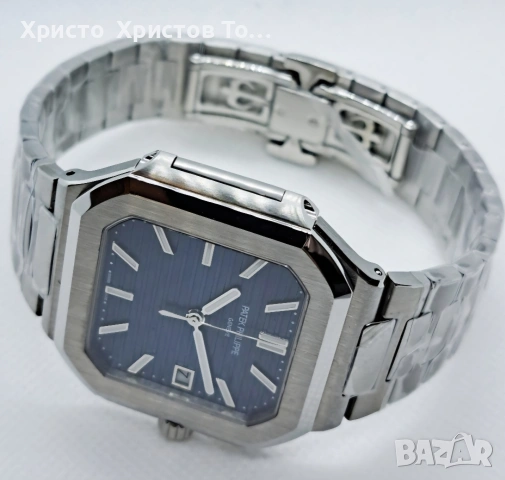 Мъжки луксозен механичен часовник Patek Philippe Cubitus, снимка 2 - Мъжки - 53853908