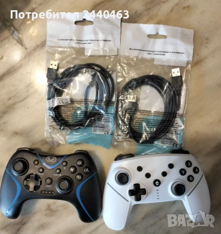 2 джойстика Wifi за компютър / android / nintendo switch, снимка 1