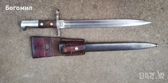 Щик швейцарски стара пушка. 