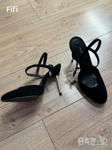 Обувки Zara на висок ток, снимка 9 - Дамски обувки на ток - 46348717