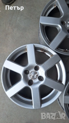 АЛУМИНИЕВИ ДЖАНТИ- РЕНО ОПЕЛ ФОЛСВАГЕН МАЗДА  -4Х100-16 ЦОЛА, снимка 4 - Гуми и джанти - 53986022