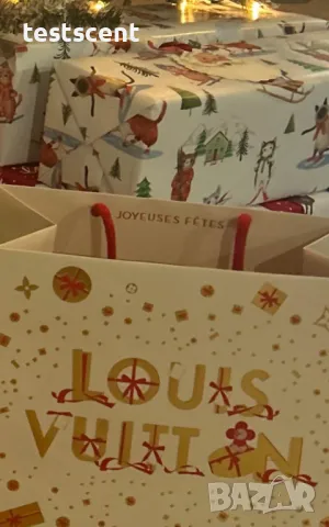 Бутикова подаръчна торба Louis Vuitton LV Christmas Holidays 2023 - 2024 Shopping Bag празнична, снимка 15 - Чанти - 48421523