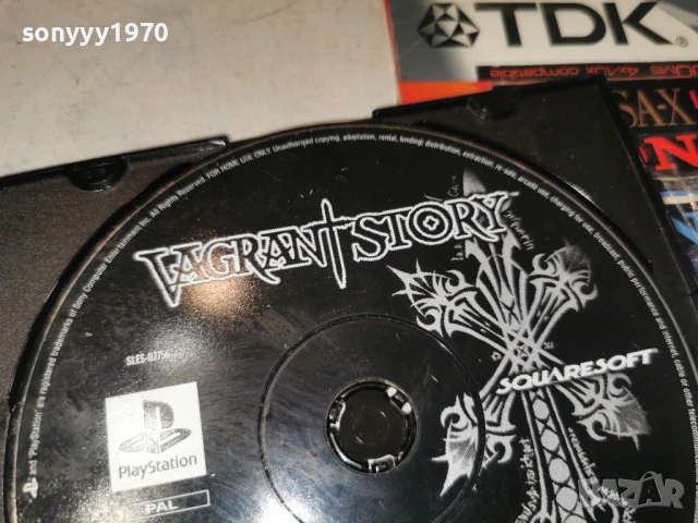 VAGRANT STORY PS GAME 1304261924H1E3R, снимка 4 - Игри за PlayStation - 54182734