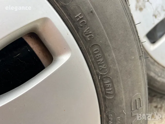 Алуминиеви джанти с летни гуми Michelin за Audi A4 205 55 16 , снимка 6 - Гуми и джанти - 47173337