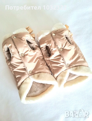 Елеци за кученца от промазка, вата и полар за подплата. , снимка 7 - Други - 53490653