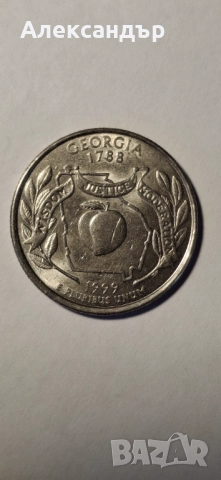 Съединени американски щати Куотъри. , снимка 5 - Нумизматика и бонистика - 52745810