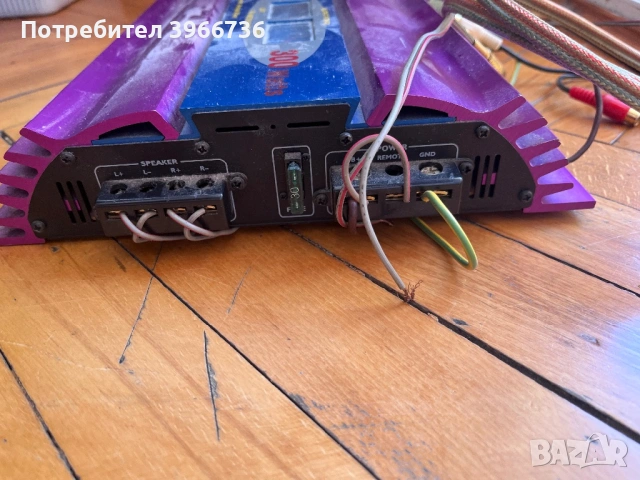 Soundland 300w ретро усилвател , снимка 4 - Ресийвъри, усилватели, смесителни пултове - 53379597