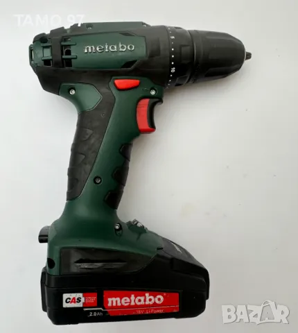 Metabo BS 18 - Акумулаторен винтоверт 18V 2.0Ah, снимка 2 - Винтоверти - 48287322