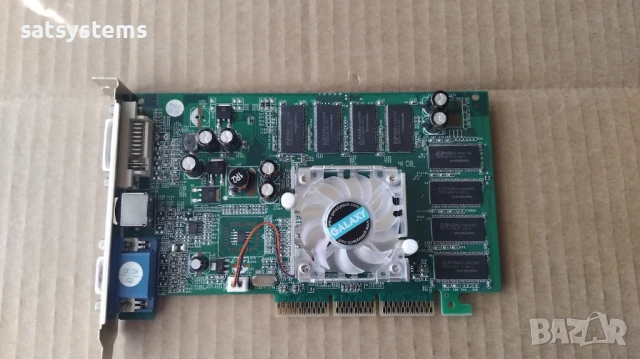 Видео карта NVidia GeForce Galaxy FX5500 256MB DDR 128bit AGP