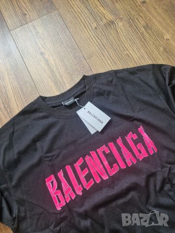 Страхотна мъжка тениска BALENCIAGA нова с етикет  , размер 2XL , снимка 3 - Тениски - 45445865