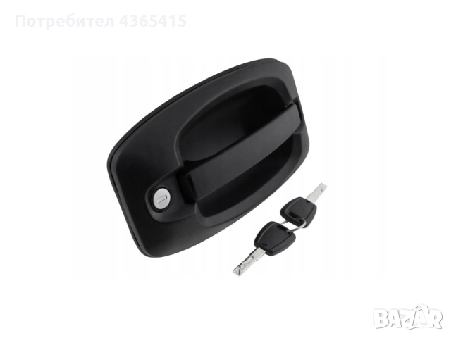 Външна дръжка за врата с патронник и ключове за Fiat Ducato 2 Facelift (2002–2006), 735423244