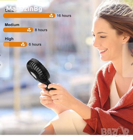 Мини Вентилатор 2 в 1 HANDCOLIO
ventilator 
, снимка 4 - Друга електроника - 46507548