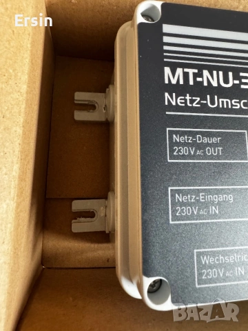 Büttner Elektronik MT NU 3600 външно мрежово превключване , снимка 4 - Друга електроника - 54082895