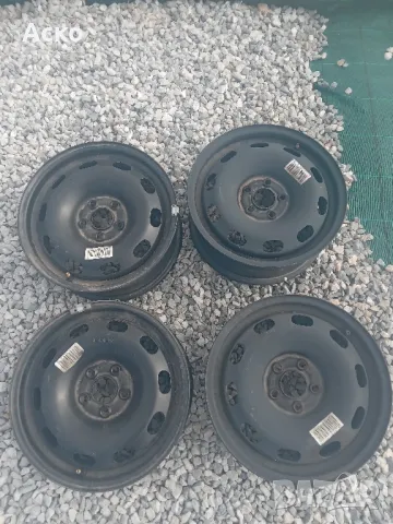 5x100..15цола 6j ET38 VW.Audi 4бр , снимка 1 - Гуми и джанти - 47701140