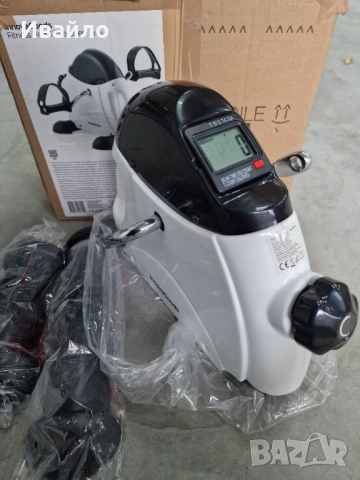 Мини велоергометър InnovaGoods - нов, без следи. Липсват педалите, снимка 2 - Велосипеди - 51976801