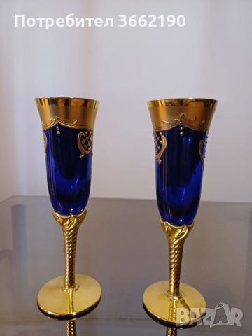 Чаши Мурано, снимка 3 - Други ценни предмети - 52586707