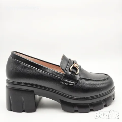 Дамски мокасини с груба подметка , снимка 4 - Дамски ежедневни обувки - 40870907