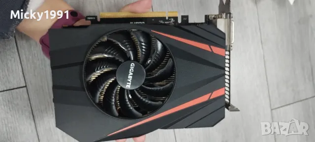 Видео карта GIGABYTE GeForce GTX 1060 Mini ITX OC , снимка 4 - Видеокарти - 48681456