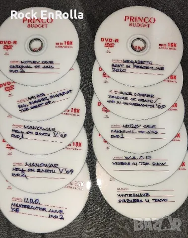 DVD-R дискове с метъл концерти и клипове !, снимка 11 - DVD дискове - 49803851